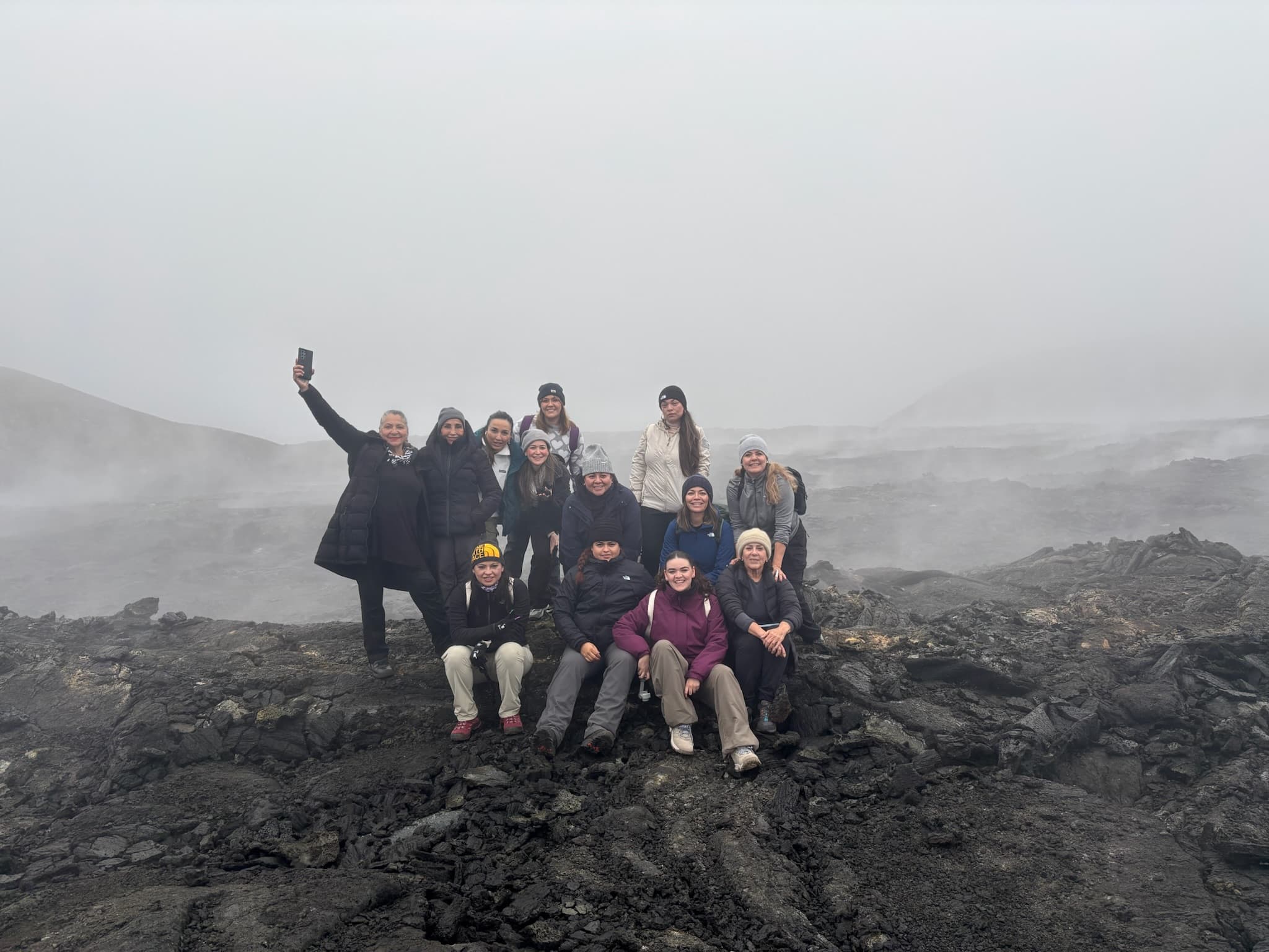 Salida a Islandia de octubre de 2025, en la península de Reikianes.